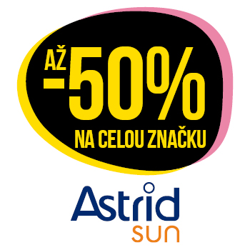 Využijte neklubové nabídky - sleva až 50% na celou značku Astrid Sun!
