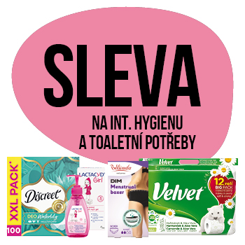 Slevy na intimní hygienu a toaletní potřeby 