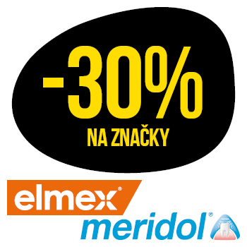 Sleva 30 % na značky Elmex a Meridol